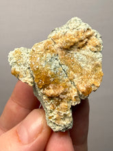 Load image into Gallery viewer, Hessonite Garnet Cluster on Matrix – Natural Collector Specimen from Pakistan | High-Grade Orange-Red Garnet Crystals
