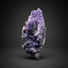 Load image into Gallery viewer, 4.9” Indonesian Grape Agate (Radial Spray Terminated Quartz) Display Specimen | Mamuju, West Sulawesi, Indonesia
