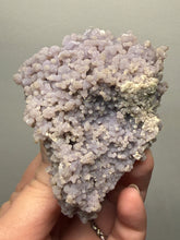 Load image into Gallery viewer, 3.7” Indonesian Grape Agate (Radial Spray Terminated Quartz) Display Specimen | Mamuju, West Sulawesi, Indonesia
