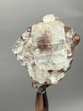 Load image into Gallery viewer, Lustrous Apophyllite over Red Heulandite (Zeolite Pocket) — Deccan Traps, Maharashtra, India
