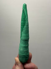 Load image into Gallery viewer, 4.7” High-Grade Malachite Stalactite Botryoidal “Cave” Formation | DR Congo | Mineral Collector Specimen
