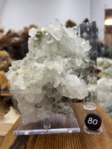 Green Chlorite Quartz Cluster from Pakistan