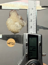 Load image into Gallery viewer, White Stilbite on Red Heulandite — Zeolite Cabinet Specimen | Maharashtra, India

