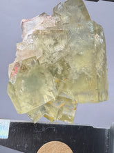 Load image into Gallery viewer, Yellow Fluorite on Quartz – Bull Vein | Lady Annabella Mine, Eastgate, Weardale, County Durham, England
