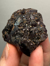 Load image into Gallery viewer, Premium Hematite-Phantom Deep Magenta Ametrine Cluster | Deccan Traps, India | Collector Mineral Specimen
