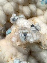 Load image into Gallery viewer, Blue-Green Chrysocolla in Botryoidal Chalcedony Cabinet Specimen | Indonesia
