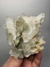 Load image into Gallery viewer, Chlorite-Included Quartz Cluster (Green Phantom Quartz) – Pakistan Mineral Specimen
