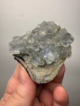 Load image into Gallery viewer, High Grade Blue YGX Fluorite Cluster – Yaogangxian Mine, Hunan, China | Collector Mineral Specimen
