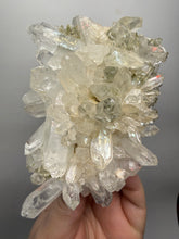 Load image into Gallery viewer, Chlorite-Included Quartz Cluster (Green Phantom Quartz) – Pakistan Mineral Specimen
