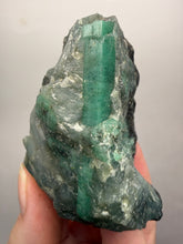 Load image into Gallery viewer, Emerald Variety Green Beryl on Matrix | Northern Bahia, Brazil | Collector Mineral Display Specimen
