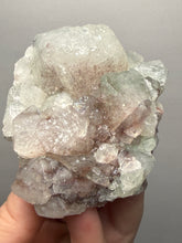 Load image into Gallery viewer, Druzy Green Apophyllite with Druzy Red &amp; Green Heulandite – Deccan Traps, Maharashtra, India
