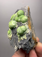 Load image into Gallery viewer, High-Grade Green Wavellite Collectors Specimen - Radiating Botryoidal Crystal Formation - Arkansas, USA
