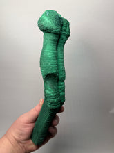 Load image into Gallery viewer, 11” High-Grade Malachite Stalactite Botryoidal “Cave” Formation | DR Congo | Mineral Collector Specimen
