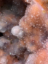 Load image into Gallery viewer, “Goblin Chalcedony” Pink &amp; Orange Druzy Botryoidal Stalactites — Tichka Massif, High Atlas, Morocco
