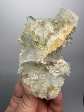 Load image into Gallery viewer, Chlorite-Included Quartz Cluster (Green Phantom Quartz) – Pakistan Mineral Specimen
