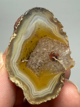 Load image into Gallery viewer, Polished Malawi Agate Half – High-Grade African Banded Agate Display Specimen
