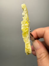 Load image into Gallery viewer, Vibrant Yellow Brucite Thumbnail Mineral Specimen | Collector Crystal from Killa Saifullah District in Balochistan Province, Pakistan
