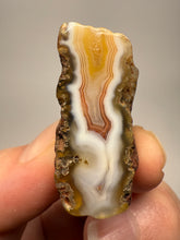 Load image into Gallery viewer, Polished Malawi Agate Half – African Banded Agate Display Specimen
