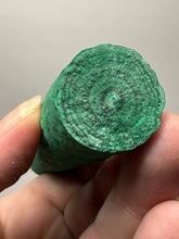Load image into Gallery viewer, 4.4” High-Grade Malachite Stalactite “Cave” Formation | DR Congo | Mineral Collector Specimen
