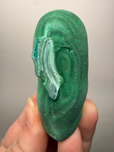 Load image into Gallery viewer, 2.6” Druzy Malachite &amp; Chrysocolla Stalactites — Botryoidal Cave Formation | DR Congo  | Collector Mineral Specimen
