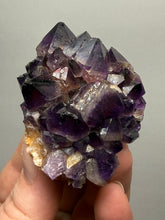 Load image into Gallery viewer, Premium Hematite-Phantom Deep Magenta Ametrine Cluster | Deccan Traps, India | Collector Mineral Specimen
