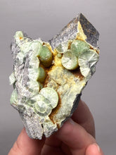 Load image into Gallery viewer, High-Grade Green Wavellite Collectors Specimen - Radiating Botryoidal Crystal Formation - Arkansas, USA
