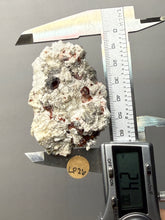 Load image into Gallery viewer, High-Grade Naturally Faceted Red Spessartine Garnet on Matrix — Skardu, Pakistan
