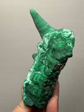 Load image into Gallery viewer, 4.6” High-Grade Malachite Stalactite “Cave” Formation | DR Congo | Mineral Collector Specimen
