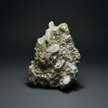 Load image into Gallery viewer, 6.8” New Find: Huanzala Mine Peru Sphalerite + Chalcopyrite + Apatite + Calcite + Quartz | Collector Display Specimen
