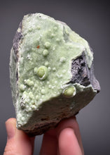 Load image into Gallery viewer, High-Grade Green Wavellite Collectors Specimen - Radiating Botryoidal Crystal Formation - Arkansas, USA

