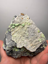 Load image into Gallery viewer, High-Grade Green Wavellite Collectors Specimen - Radiating Botryoidal Crystal Formation - Arkansas, USA
