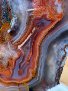 Moroccan Agate Pair • High Atlas Mountains • POLISHED