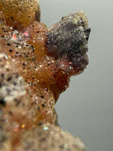 Load image into Gallery viewer, Natural Botryoidal Goethite on Druzy Amethyst Cluster | Collector Mineral Specimen | Morocco
