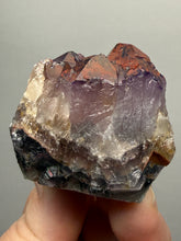 Load image into Gallery viewer, Premium Hematite-Phantom Deep Magenta Ametrine Cluster | Deccan Traps, India | Collector Mineral Specimen
