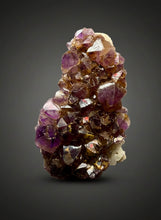 Load image into Gallery viewer, Premium Hematite-Phantom Deep Magenta Ametrine Cluster | Deccan Traps, India | Collector Mineral Specimen
