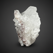 Load image into Gallery viewer, High-Luster Apophyllite with Red Heulandite &amp; Pink Stilbite on Druzy Chalcedony
