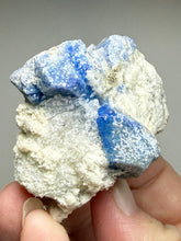 Load image into Gallery viewer, Afghanite Lazurite Specimen | Deep Blue Lapis-Grade Crystal on Matrix | Collector Display Mineral
