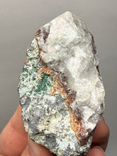 Load image into Gallery viewer, Apophyllite on Red &amp; Green Heulandite – Deccan Traps, Maharashtra, India
