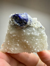 Load image into Gallery viewer, Afghan Lazurite Specimen | Deep Blue Lapis-Grade Crystal on Matrix | Collector Display Mineral
