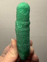 Load image into Gallery viewer, 3.9” High-Grade Malachite Stalactite Botryoidal “Cave” Formation | DR Congo | Mineral Collector Specimen
