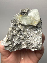 Load image into Gallery viewer, Premium Aquamarine with Mica on Matrix Collector Mineral Specimen – Nagar Valley, Pakistan
