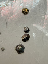 Load image into Gallery viewer, Pink Pagoda Calcite with Chalcopyrite Speckles | China | Collector Mineral Specimen
