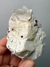 Load image into Gallery viewer, High-Grade Naturally Faceted Red Spessartine Garnet on Matrix — Skardu, Pakistan
