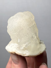 Load image into Gallery viewer, High-Grade “Dream Cloud” Druzy Chalcedony Stalactite — Maharashtra, India (Collector Display Specimen)
