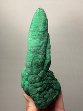 Load image into Gallery viewer, 6.6” High-Grade Malachite Stalactite Botryoidal “Cave” Formation | DR Congo | Mineral Collector Specimen
