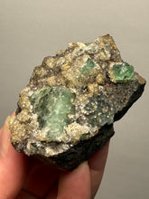 Load image into Gallery viewer, Rare Tenebrescent Color-Changing Cubic Fluorite | Hidden Forest Pocket — Diana Maria Mine, Frosterley, Weardale, County Durham, England
