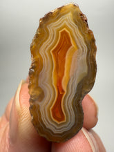 Load image into Gallery viewer, Polished Malawi Agate Half – High-Grade African Banded Agate Display Specimen
