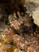 Load image into Gallery viewer, “Goblin Chalcedony” Pink &amp; Orange Druzy Botryoidal Stalactites — Tichka Massif, High Atlas, Morocco
