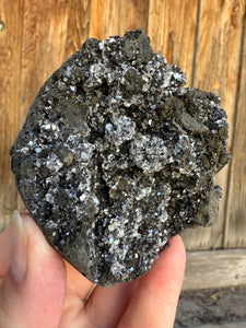 Druzy Black Apophyllite • Maharashtra, India
