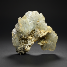 Load image into Gallery viewer, High-Grade Blue Barite with Iron Pyrite | Sidi Lahcen Mine, Nador, Morocco
